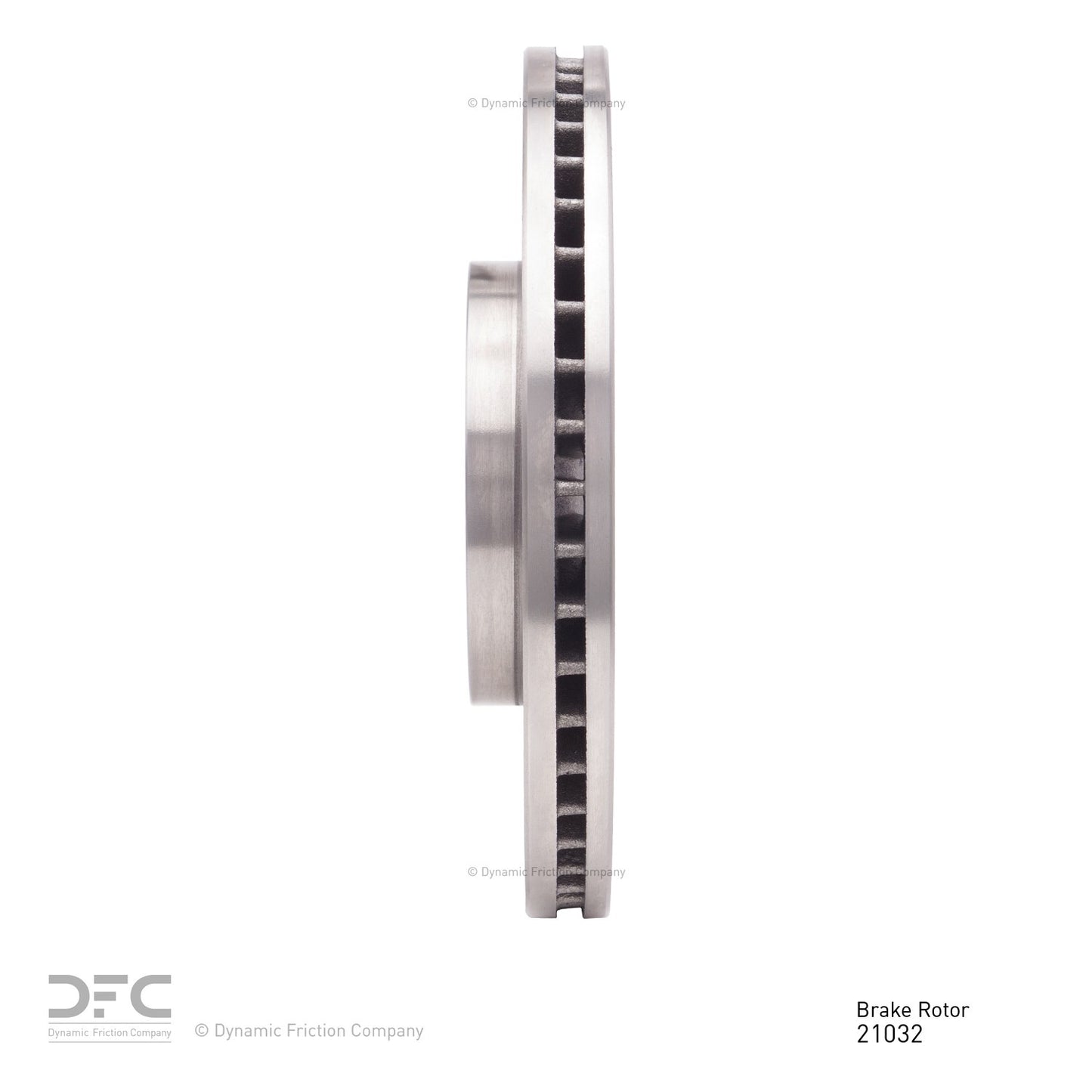 Dynamic Friction Company Disc Brake Rotor 600-21032