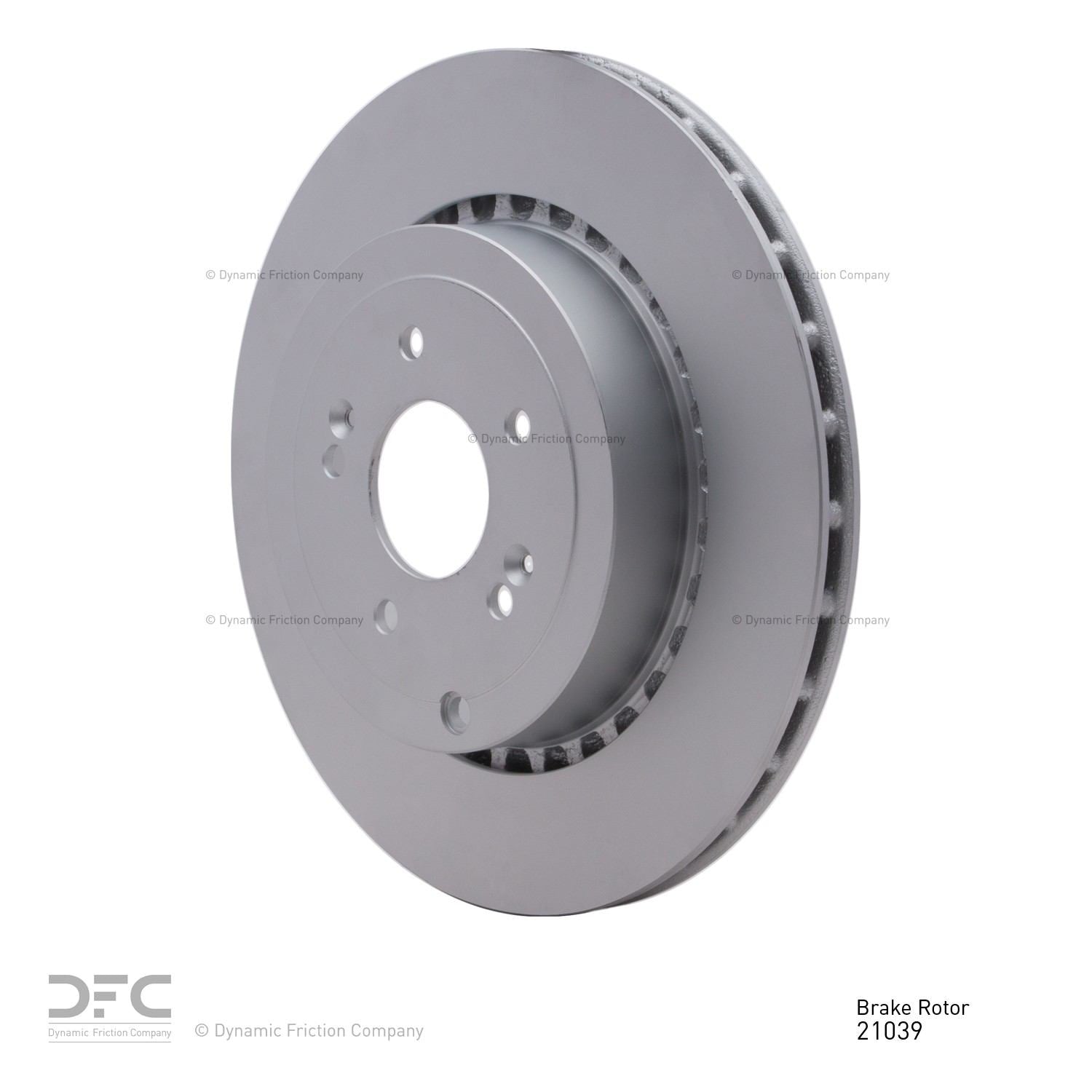 Dynamic Friction Company Disc Brake Rotor 600-21039