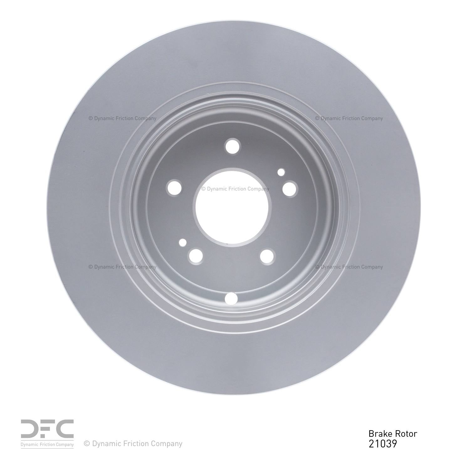 Dynamic Friction Company Disc Brake Rotor 600-21039