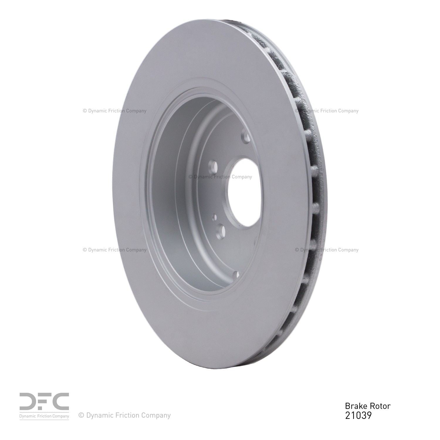 Dynamic Friction Company Disc Brake Rotor 600-21039