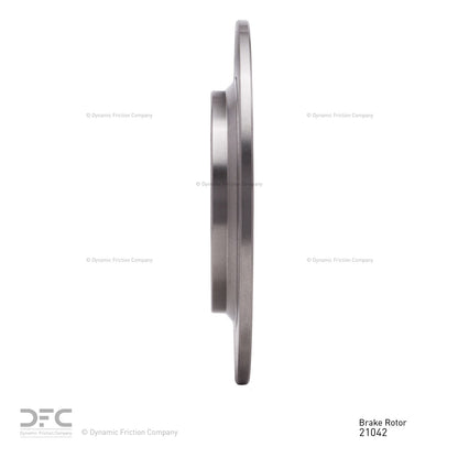 Dynamic Friction Company Disc Brake Rotor 600-21042
