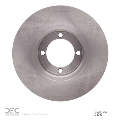 Dynamic Friction Company Disc Brake Rotor 600-22000