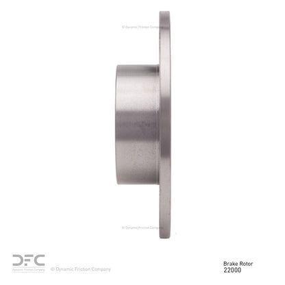 Dynamic Friction Company Disc Brake Rotor 600-22000