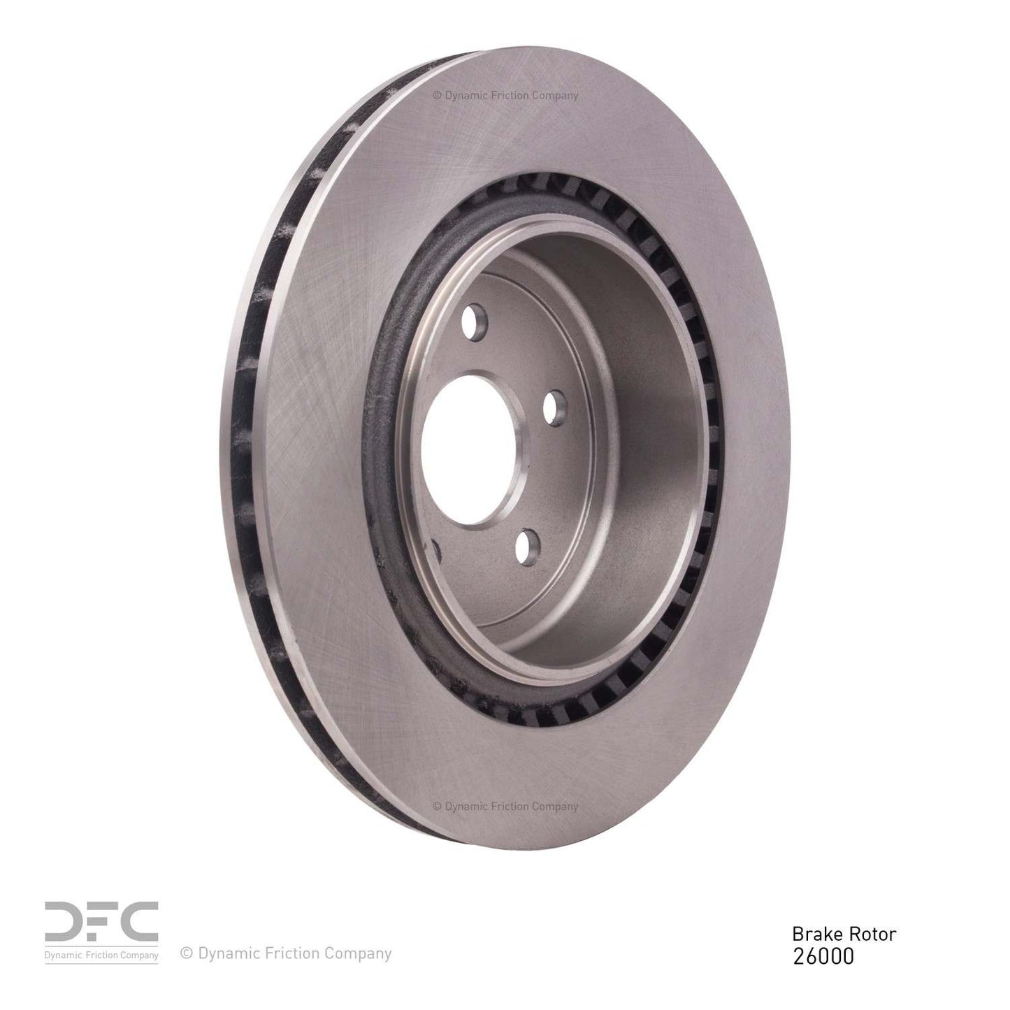 Dynamic Friction Company Disc Brake Rotor 600-26000
