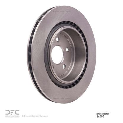 Dynamic Friction Company Disc Brake Rotor 600-26000