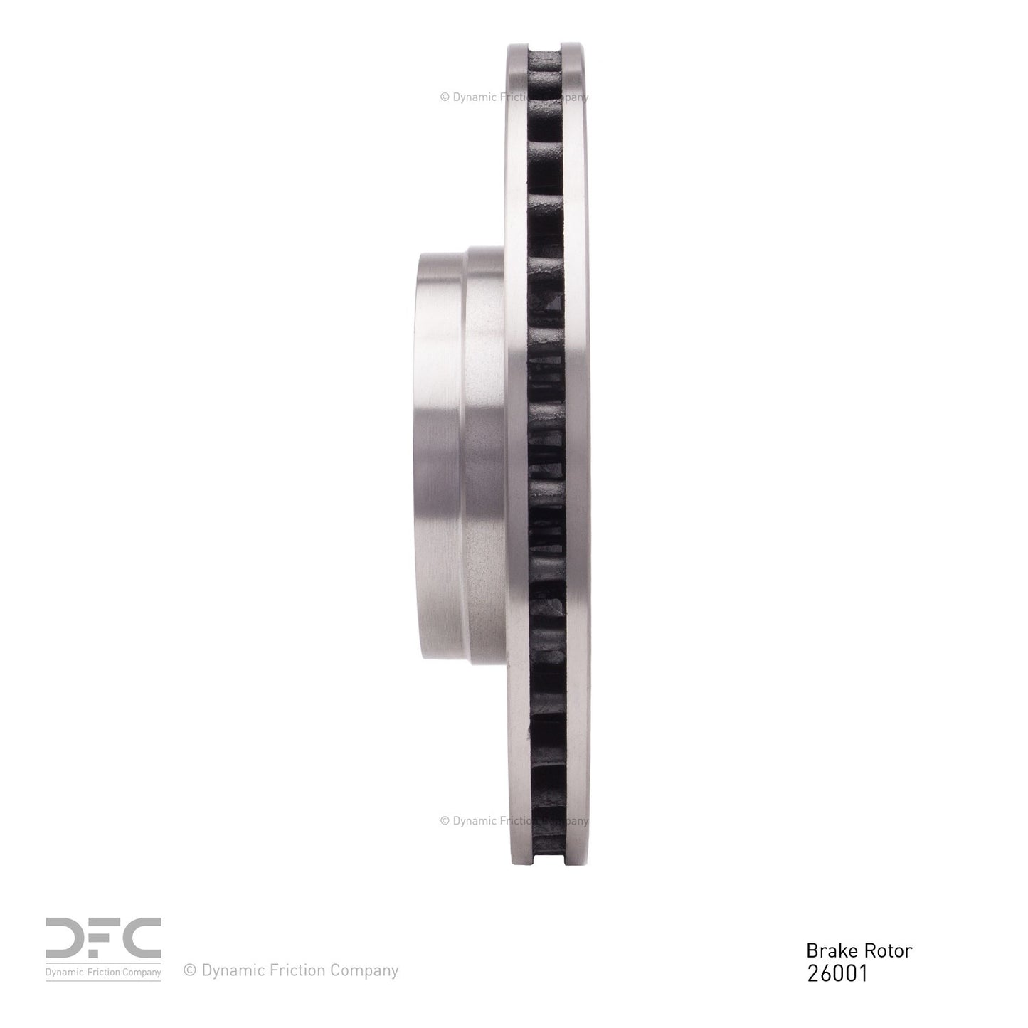 Dynamic Friction Company Disc Brake Rotor 600-26001