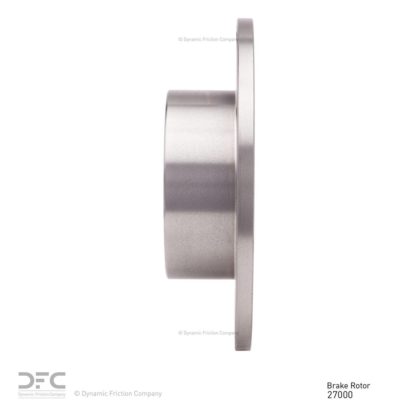 Dynamic Friction Company Disc Brake Rotor 600-27000