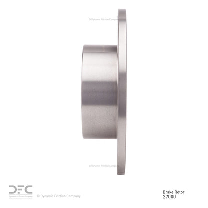 Dynamic Friction Company Disc Brake Rotor 600-27000