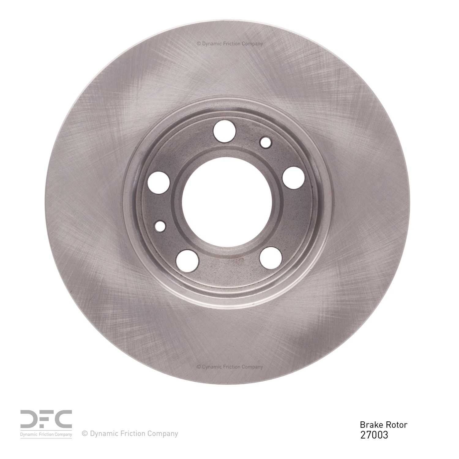 Dynamic Friction Company Disc Brake Rotor 600-27003