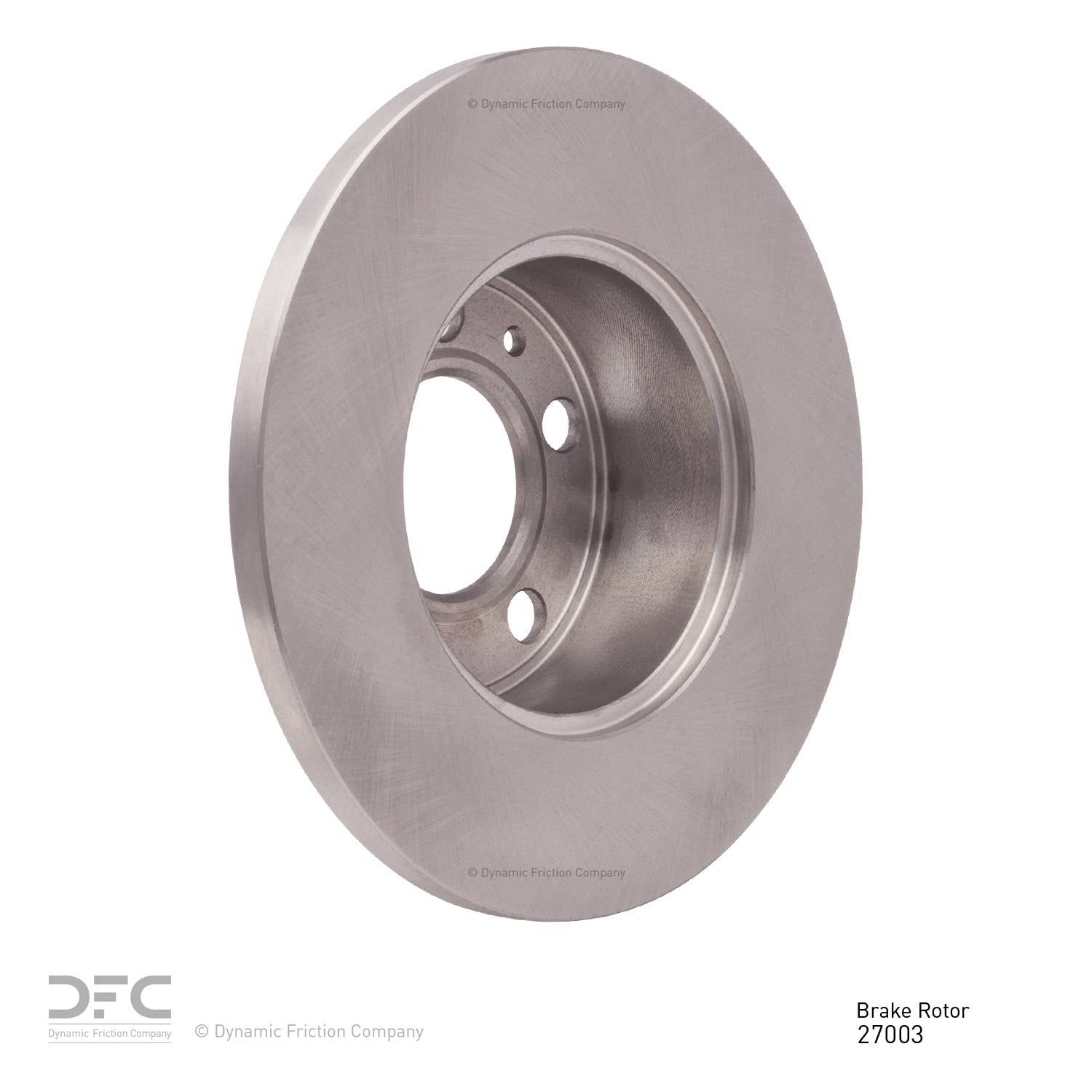 Dynamic Friction Company Disc Brake Rotor 600-27003