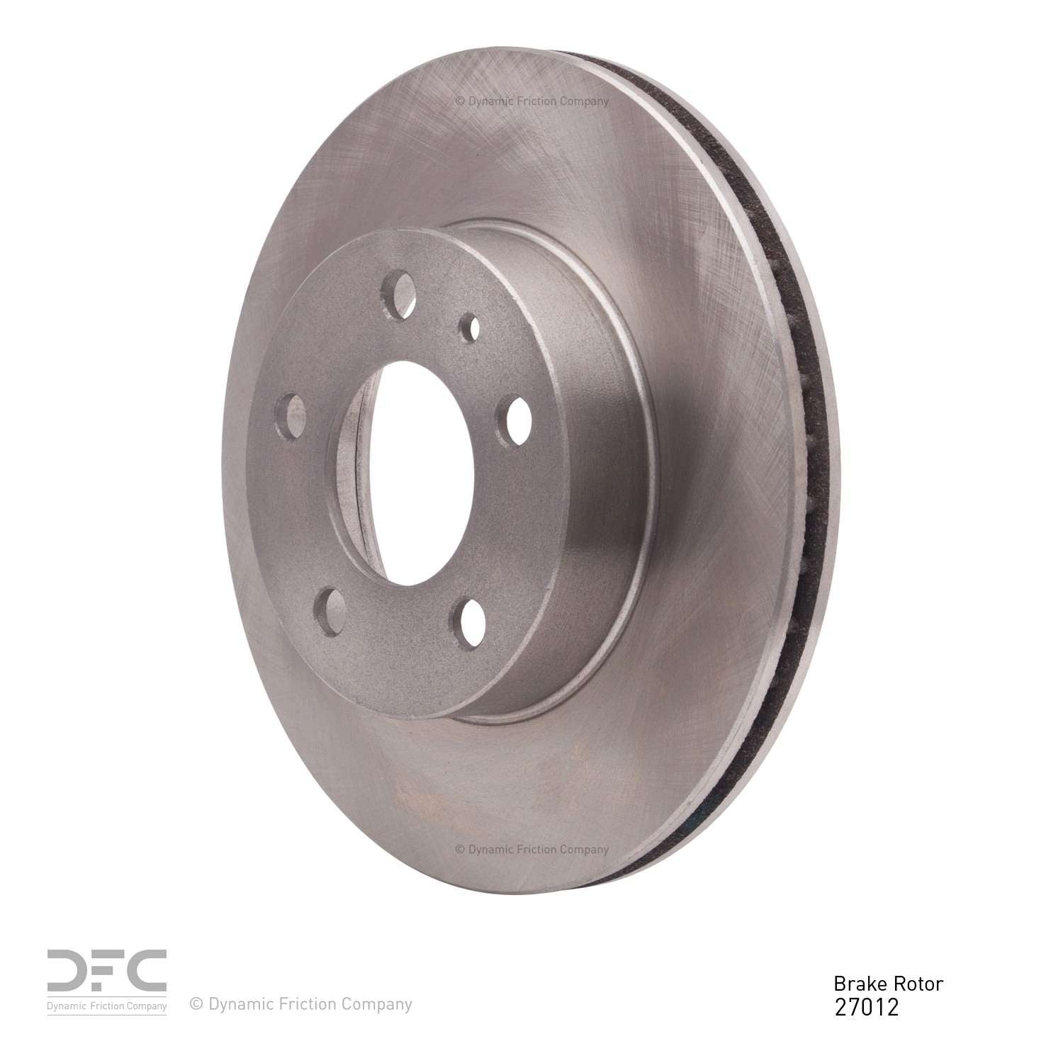 Dynamic Friction Company Disc Brake Rotor 600-27012