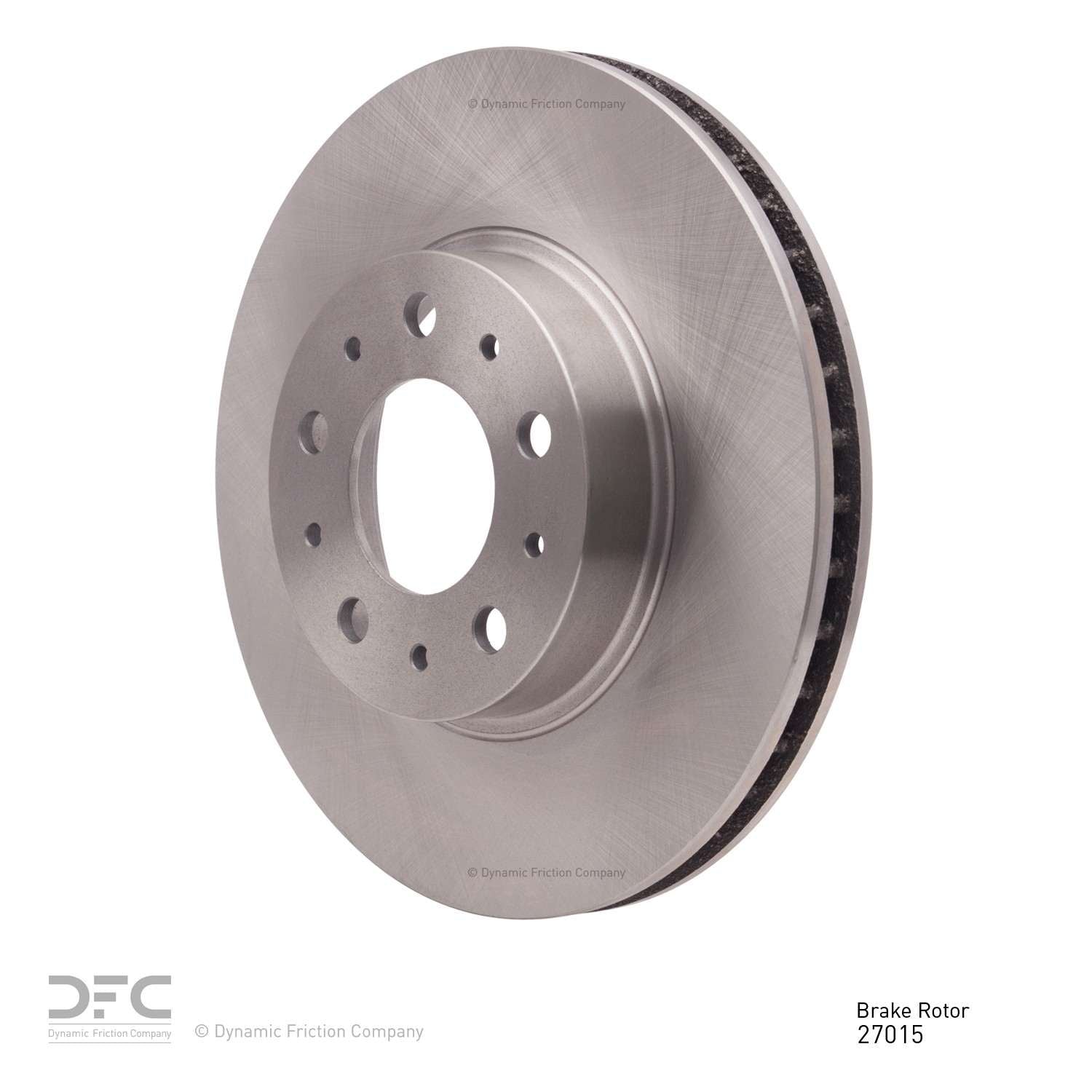 Dynamic Friction Company Disc Brake Rotor 600-27015