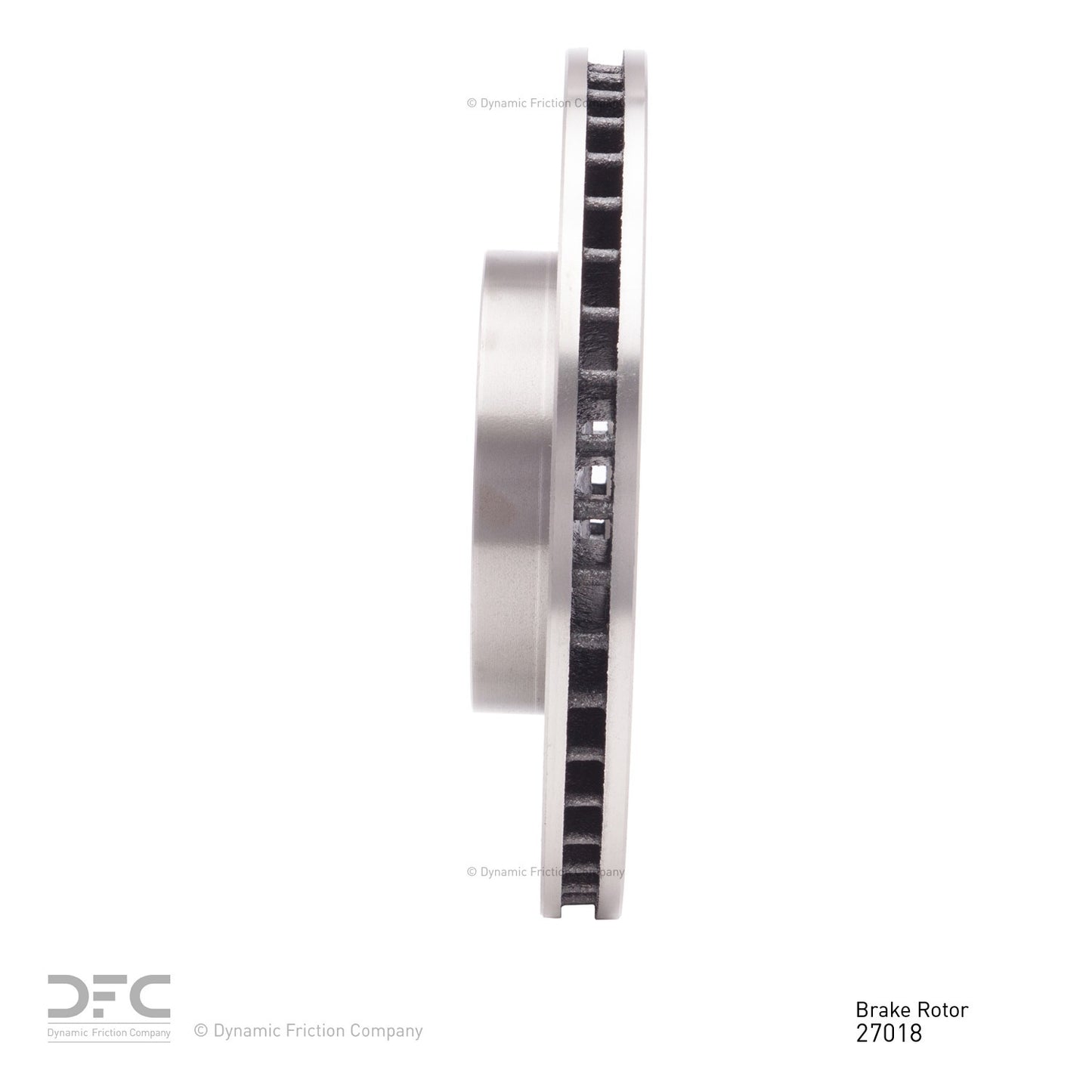 Dynamic Friction Company Disc Brake Rotor 600-27018