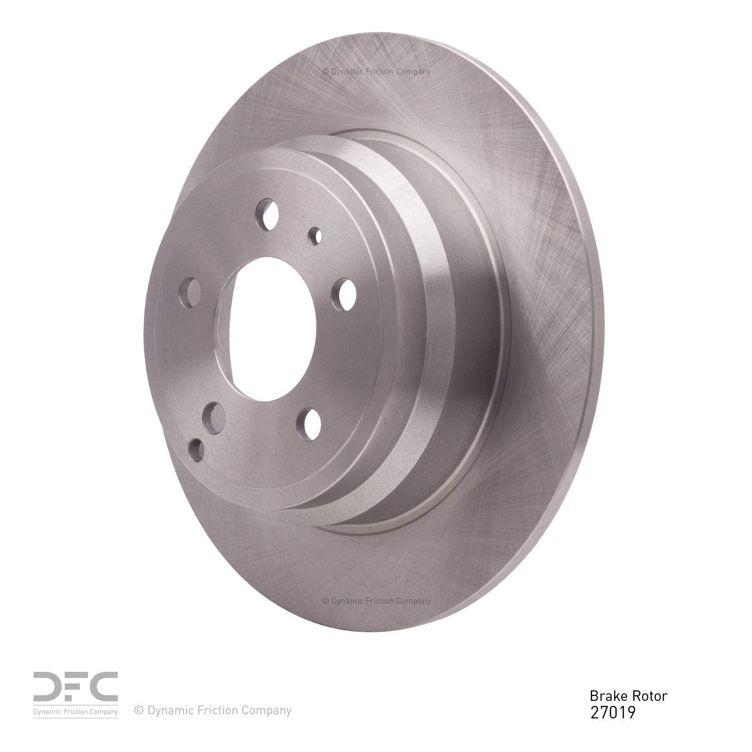 Dynamic Friction Company Disc Brake Rotor 600-27019