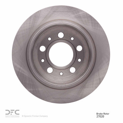Dynamic Friction Company Disc Brake Rotor 600-27020