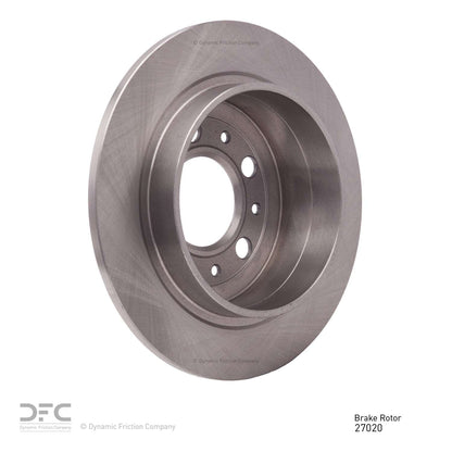 Dynamic Friction Company Disc Brake Rotor 600-27020