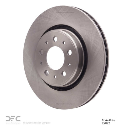 Dynamic Friction Company Disc Brake Rotor 600-27022
