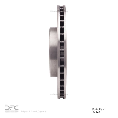 Dynamic Friction Company Disc Brake Rotor 600-27022