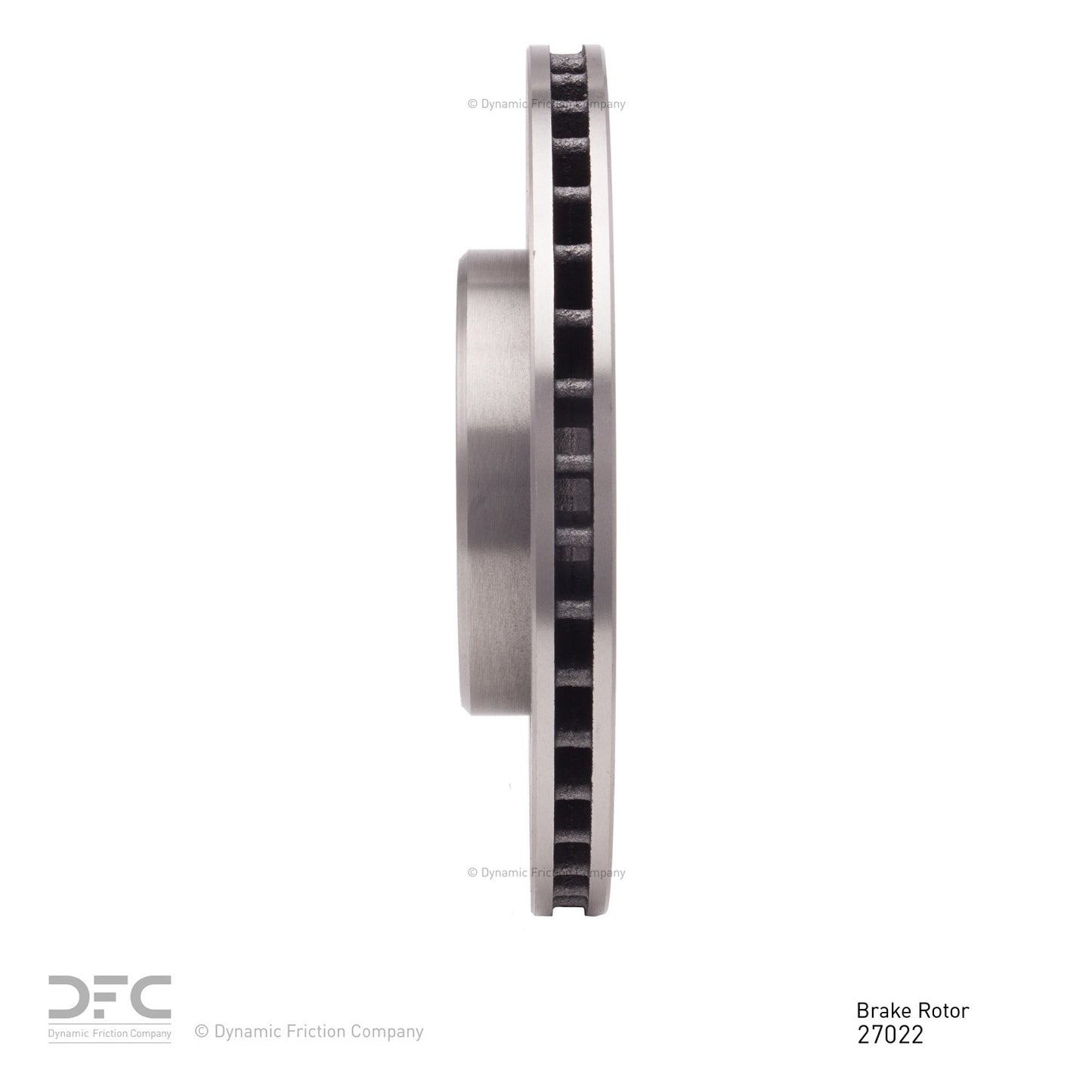 Dynamic Friction Company Disc Brake Rotor 600-27022