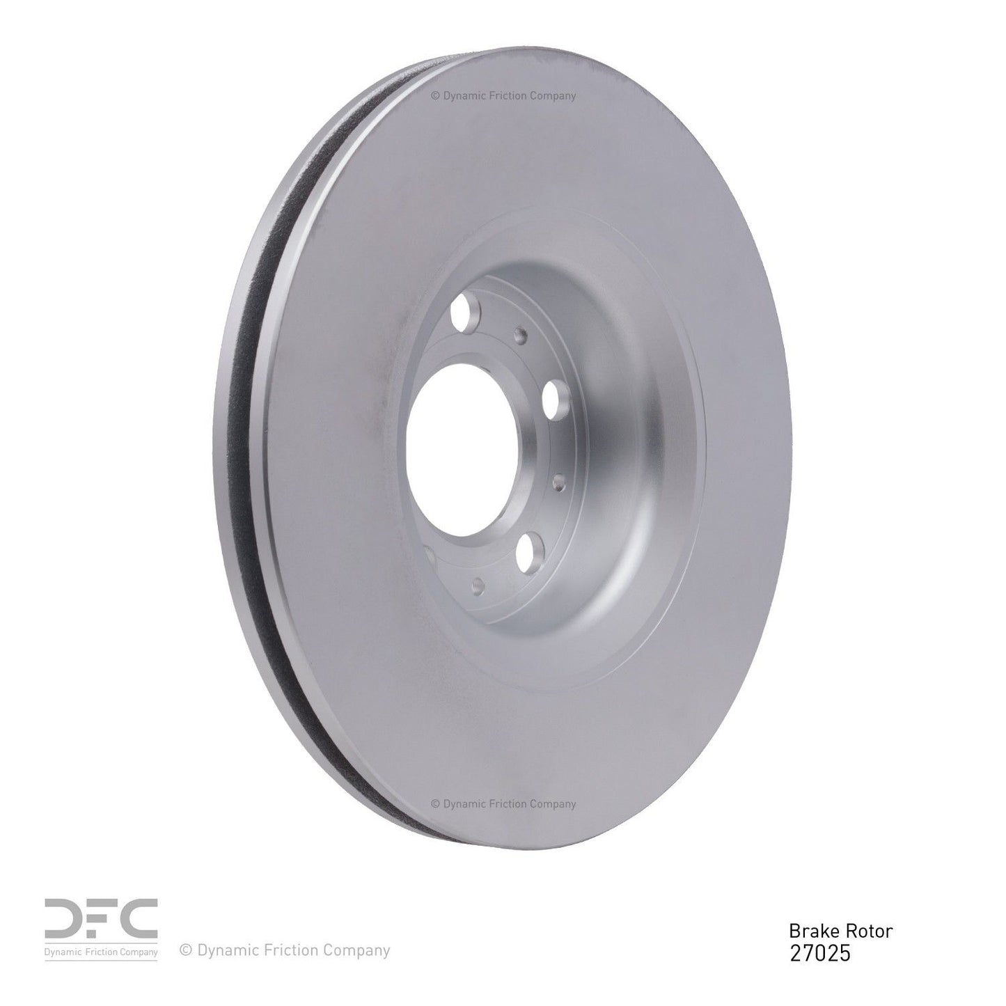 Dynamic Friction Company Disc Brake Rotor 600-27025