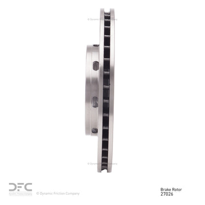 Dynamic Friction Company Disc Brake Rotor 600-27026