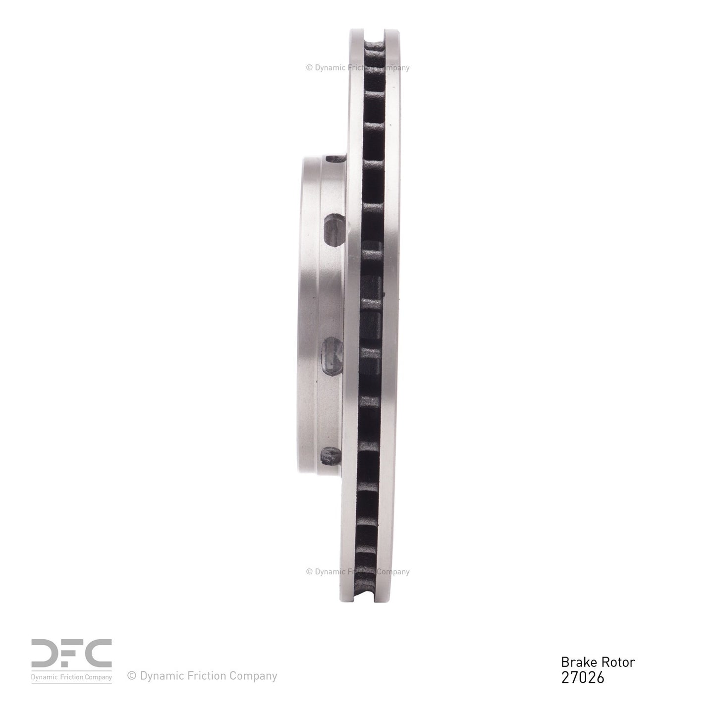 Dynamic Friction Company Disc Brake Rotor 600-27026