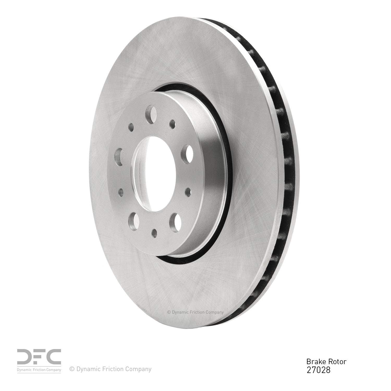 Dynamic Friction Company Disc Brake Rotor 600-27028
