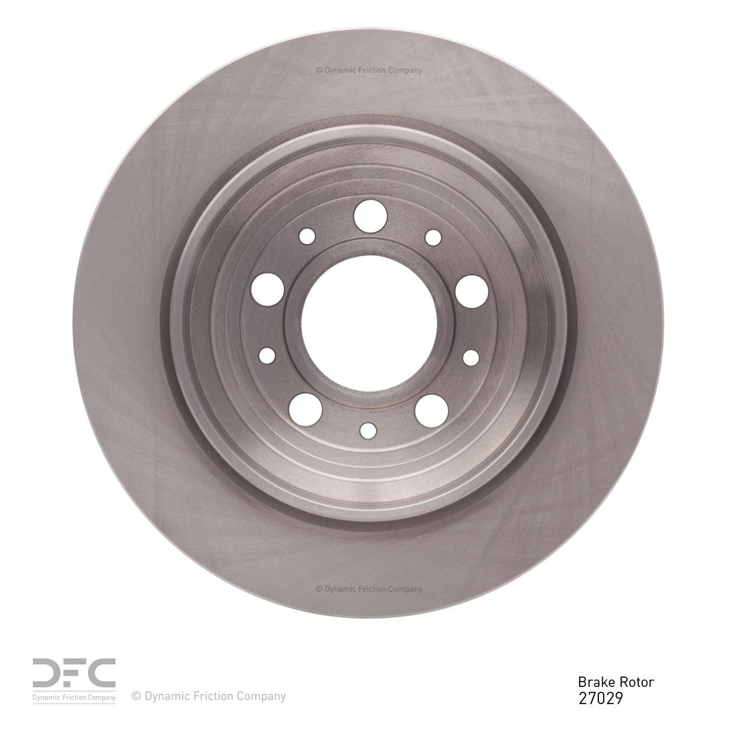 Dynamic Friction Company Disc Brake Rotor 600-27029