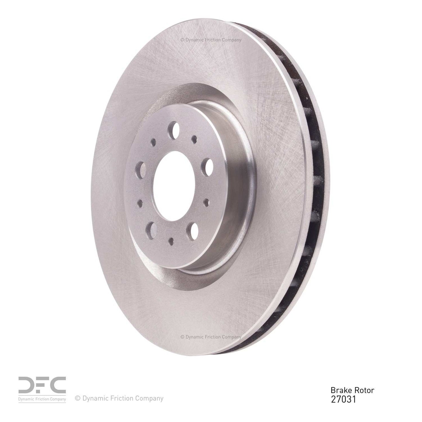 Dynamic Friction Company Disc Brake Rotor 600-27031