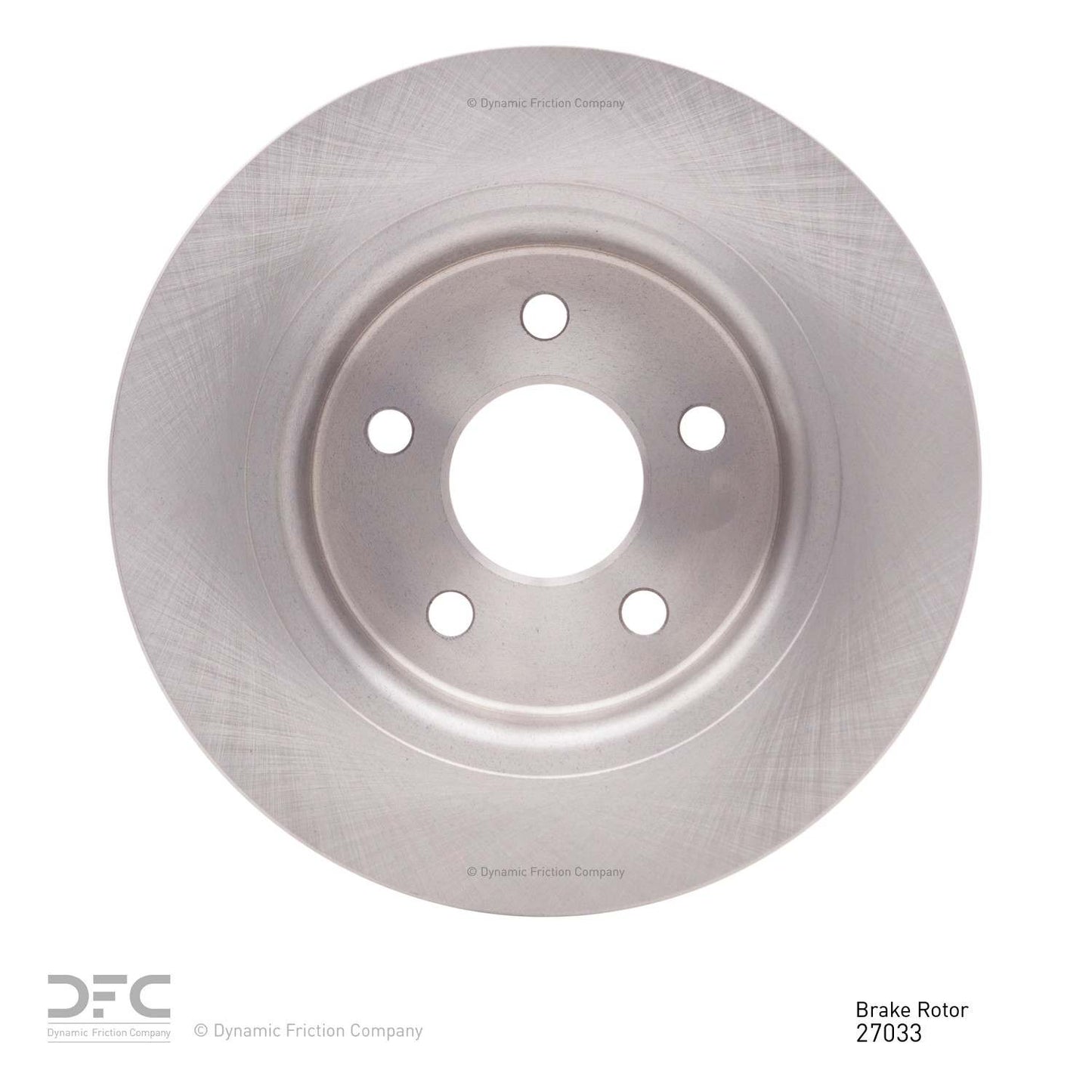 Dynamic Friction Company Disc Brake Rotor 600-27033
