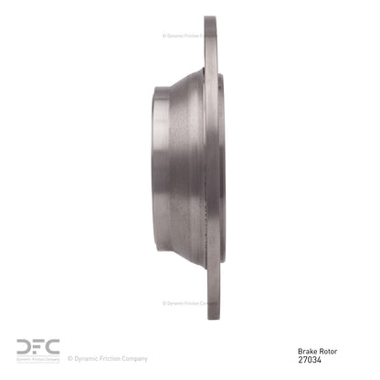 Dynamic Friction Company Disc Brake Rotor 600-27034