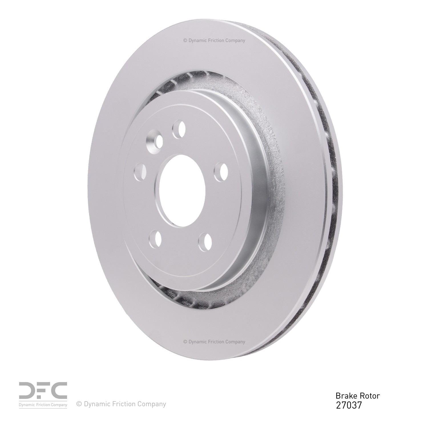 Dynamic Friction Company Disc Brake Rotor 600-27037