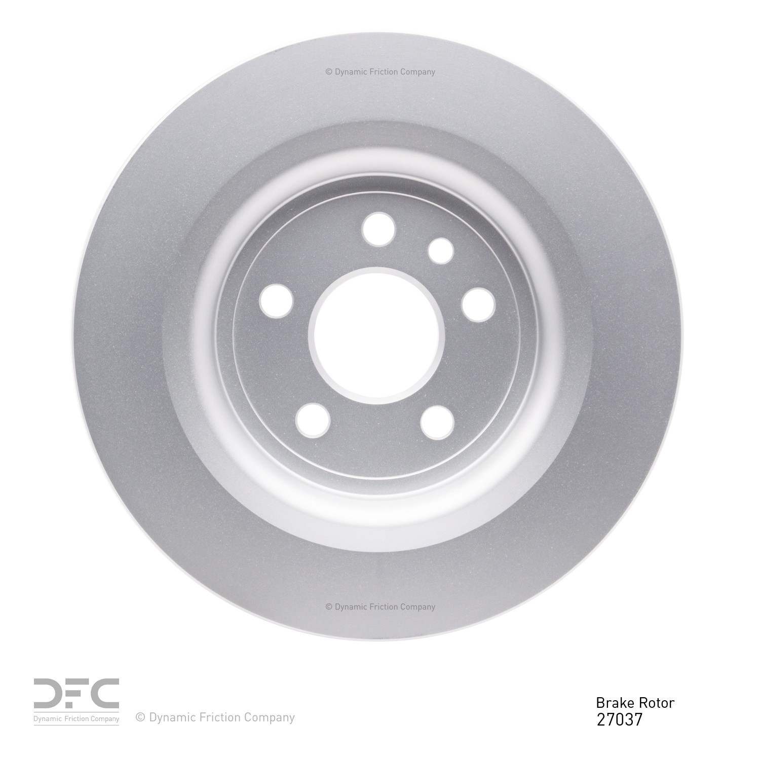 Dynamic Friction Company Disc Brake Rotor 600-27037