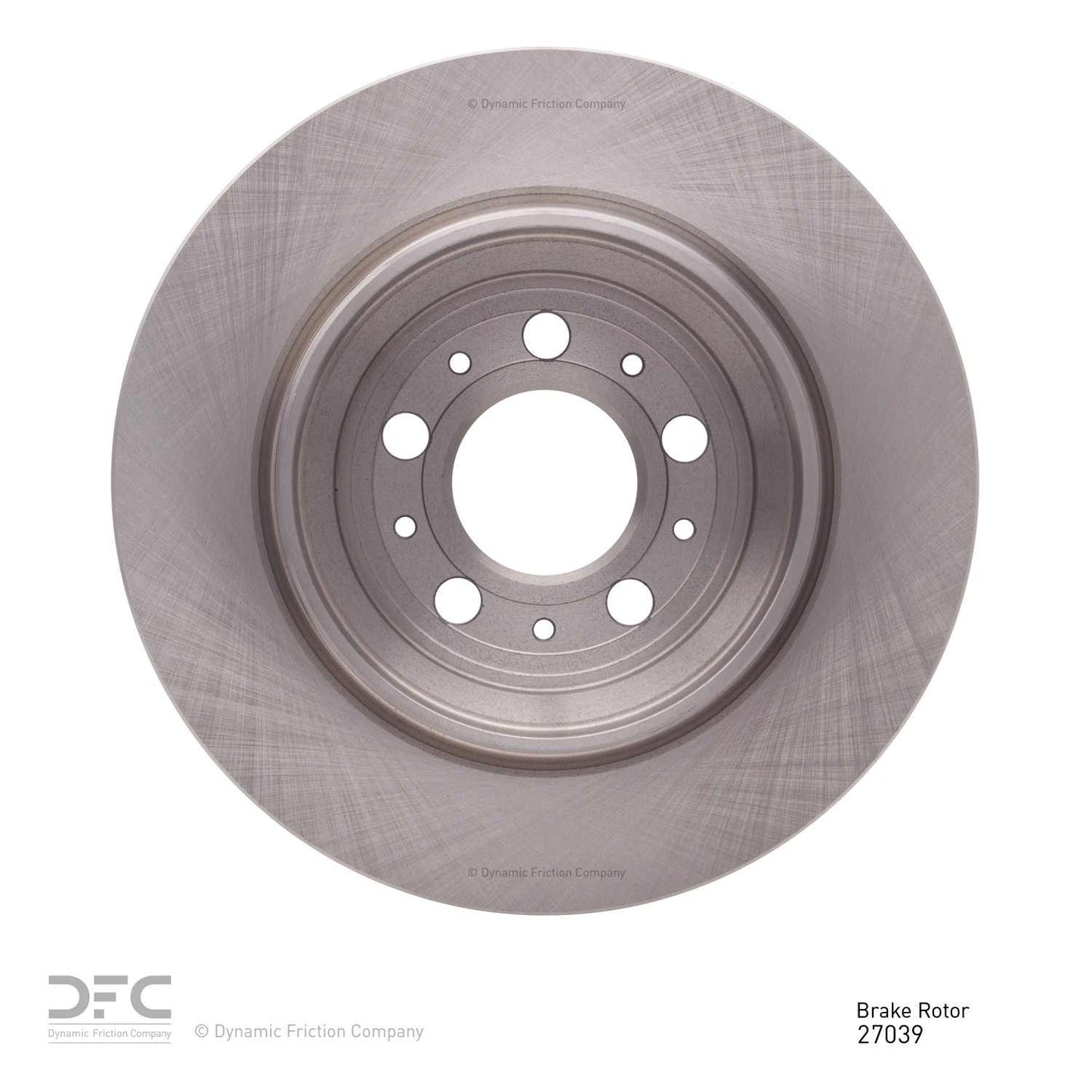 Dynamic Friction Company Disc Brake Rotor 600-27039