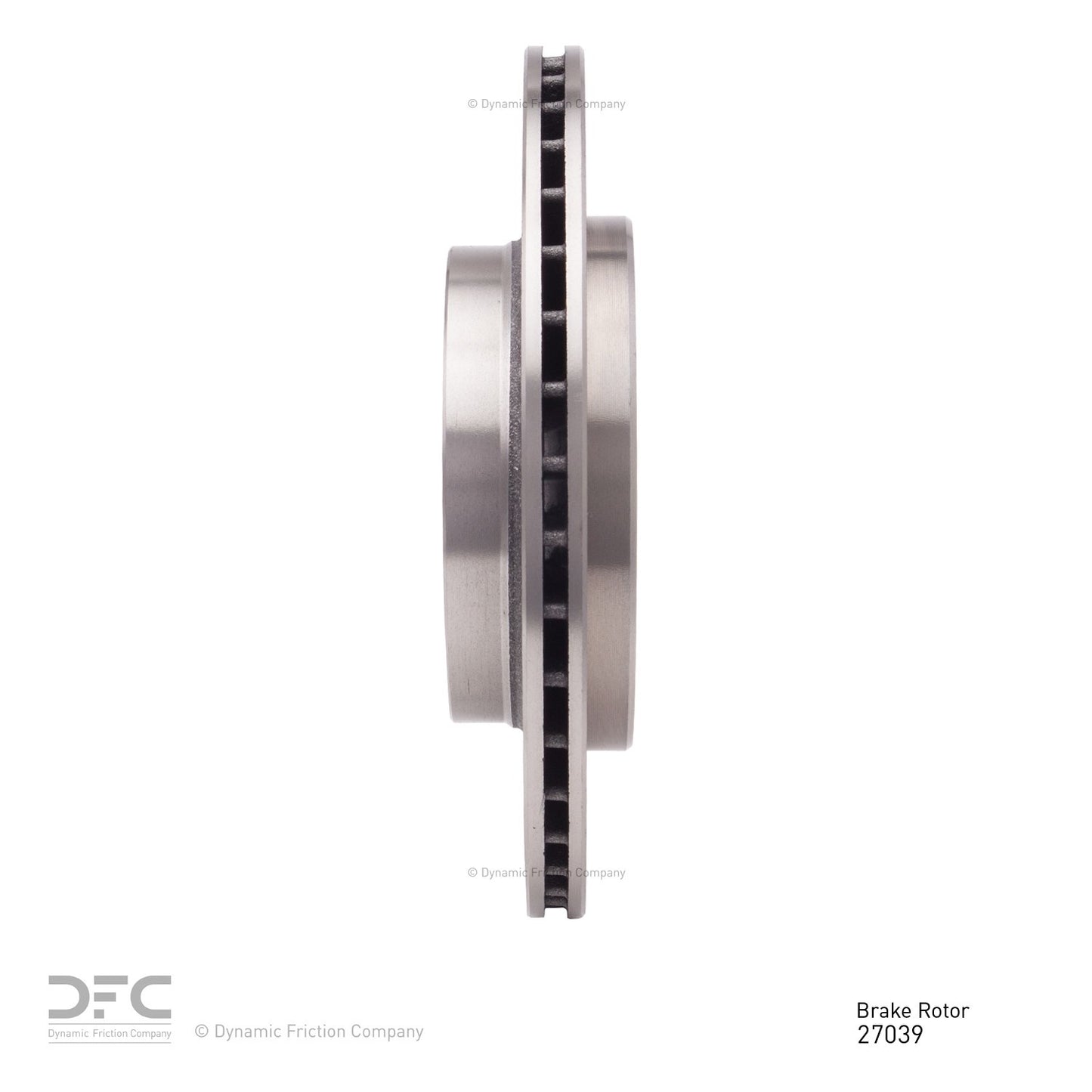 Dynamic Friction Company Disc Brake Rotor 600-27039