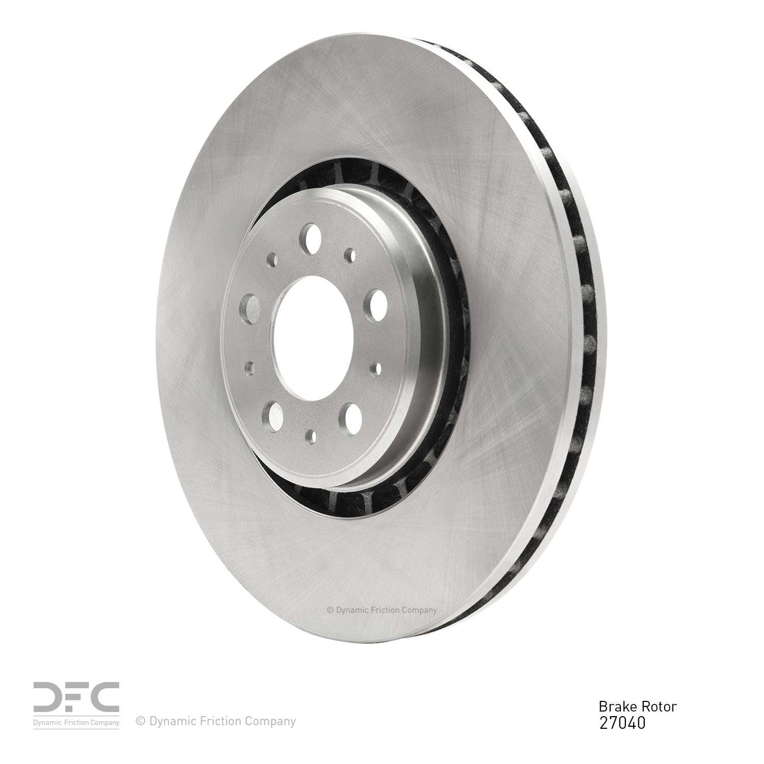 Dynamic Friction Company Disc Brake Rotor 600-27040