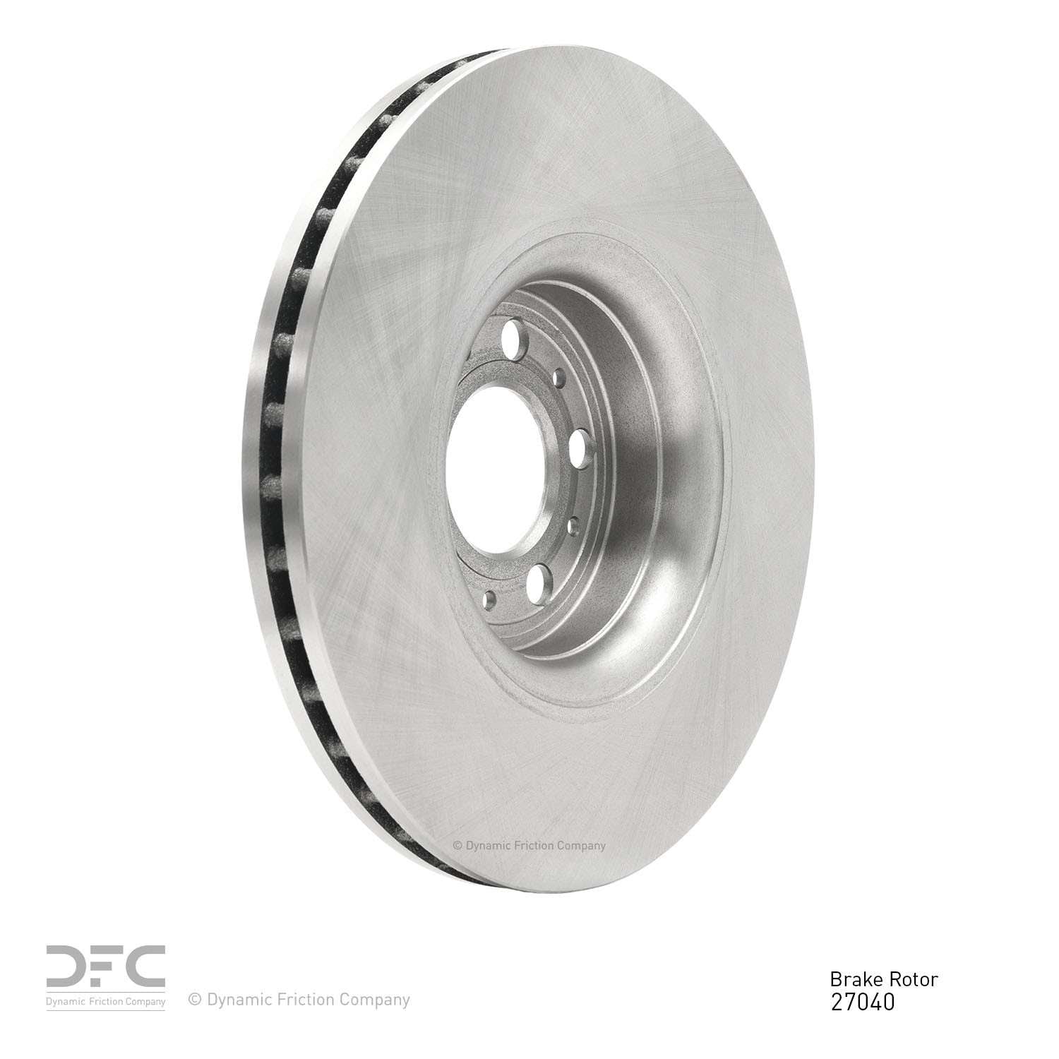 Dynamic Friction Company Disc Brake Rotor 600-27040