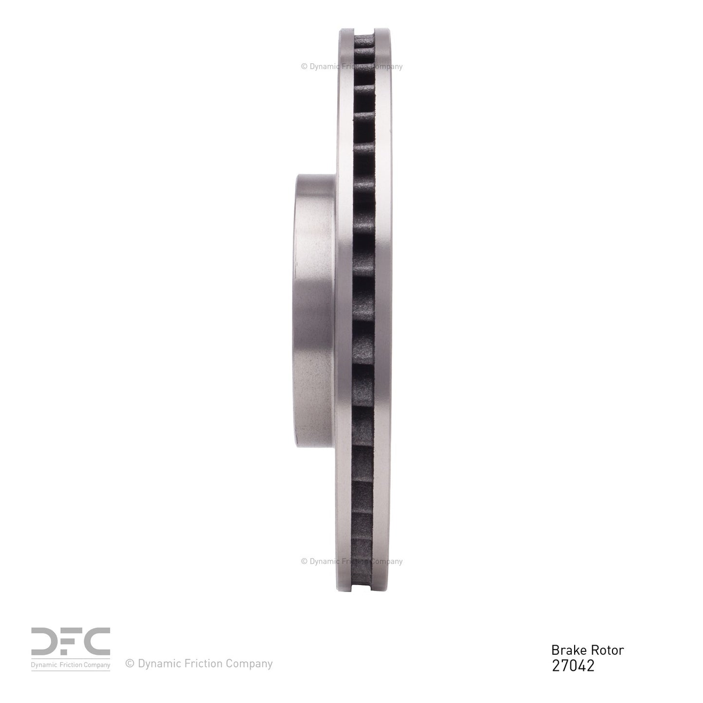 Dynamic Friction Company Disc Brake Rotor 600-27042