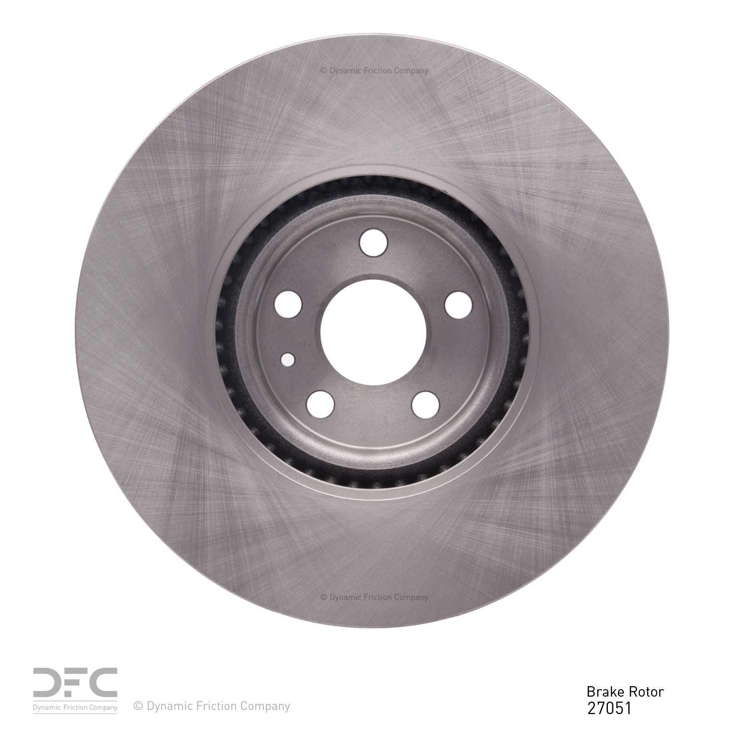 Dynamic Friction Company Disc Brake Rotor 600-27051