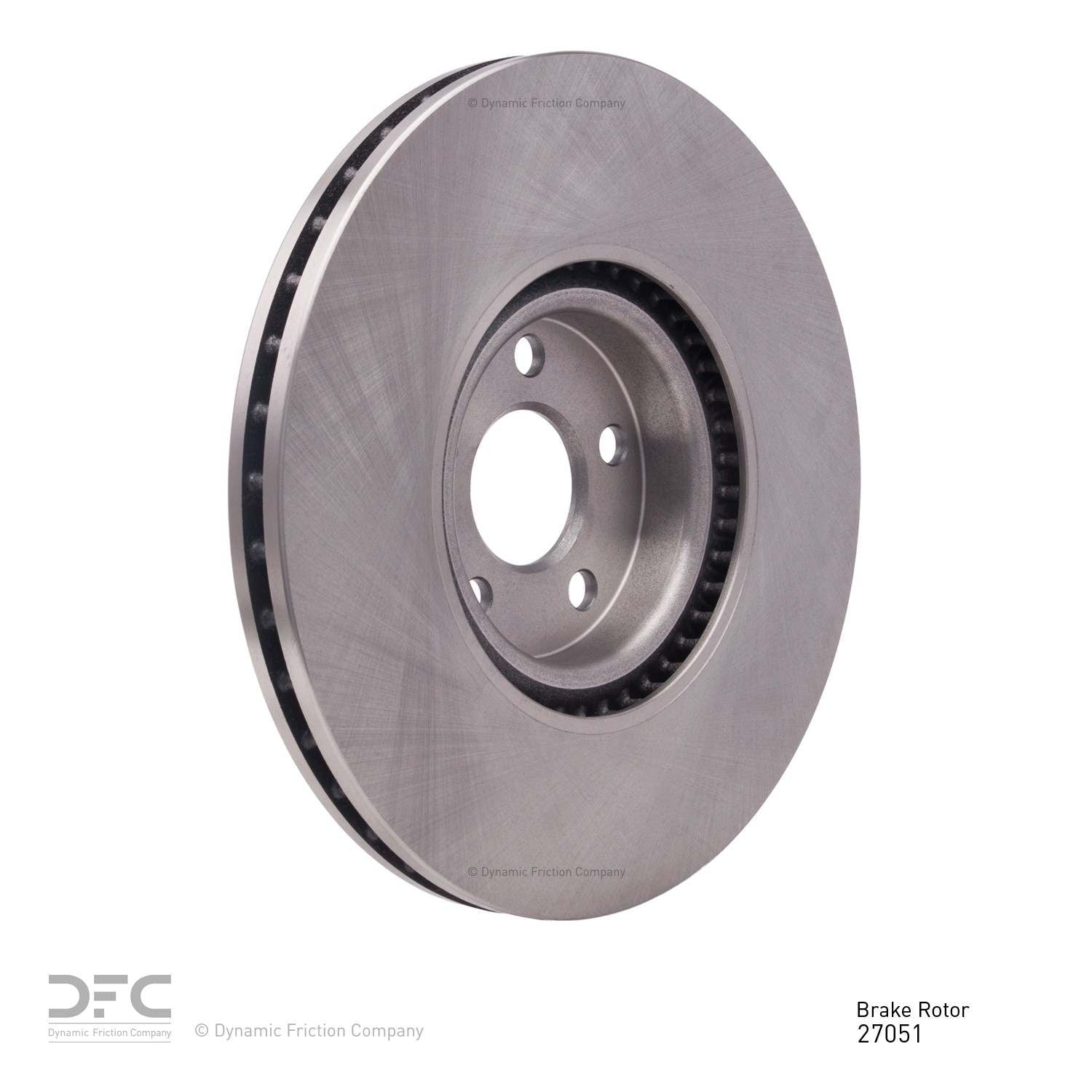 Dynamic Friction Company Disc Brake Rotor 600-27051