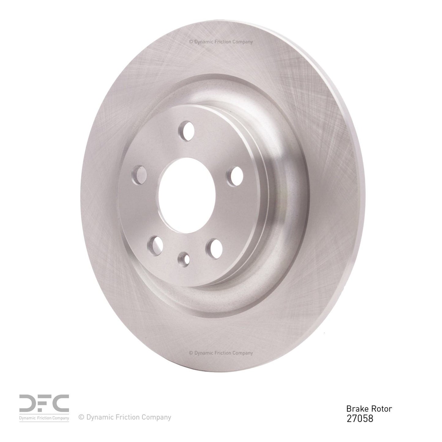 Dynamic Friction Company Disc Brake Rotor 600-27058