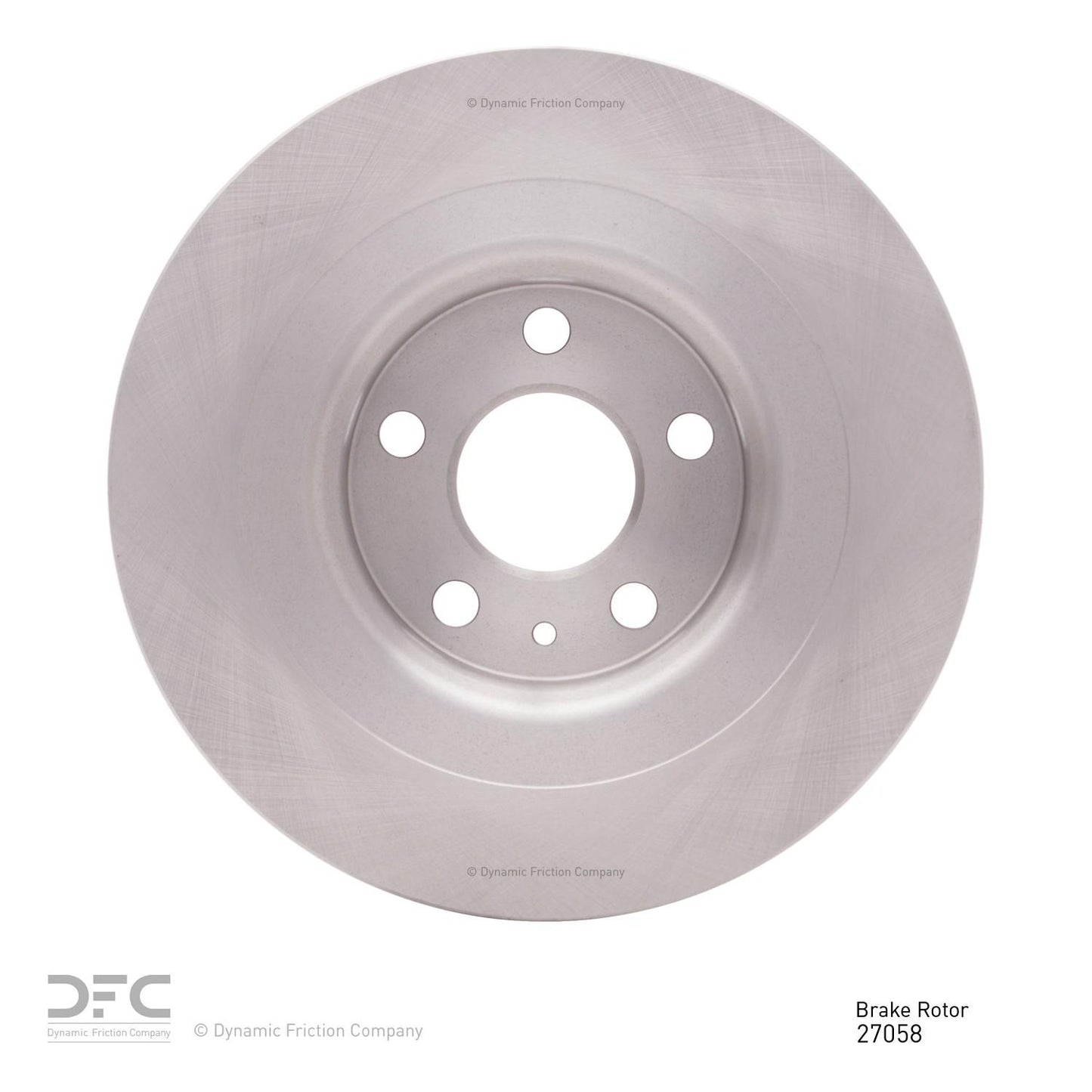 Dynamic Friction Company Disc Brake Rotor 600-27058