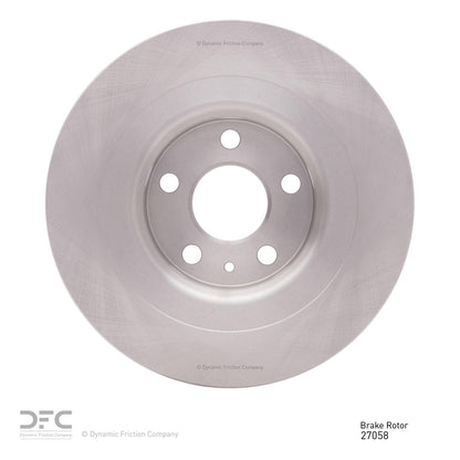 Dynamic Friction Company Disc Brake Rotor 600-27058