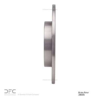 Dynamic Friction Company Disc Brake Rotor 600-28005