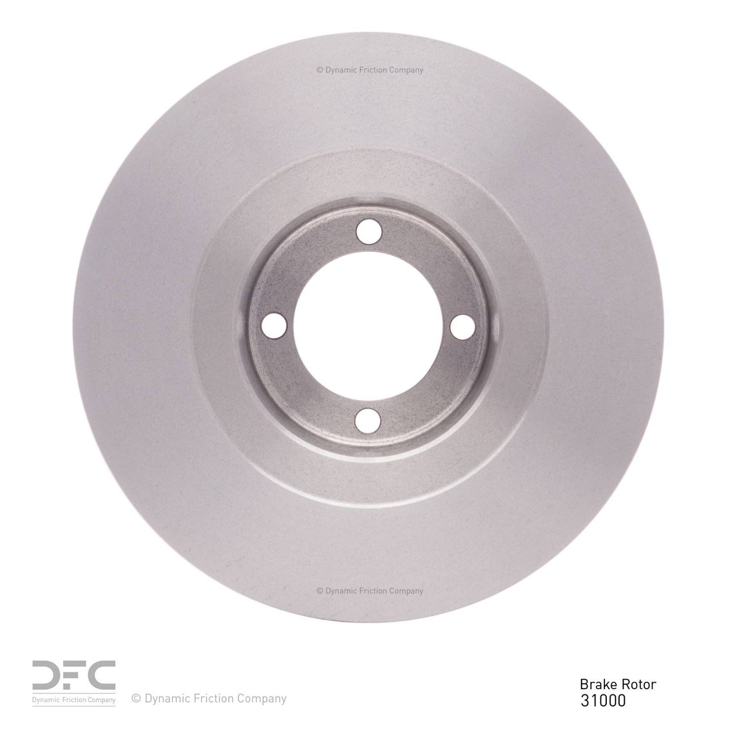 Dynamic Friction Company Disc Brake Rotor 600-31000
