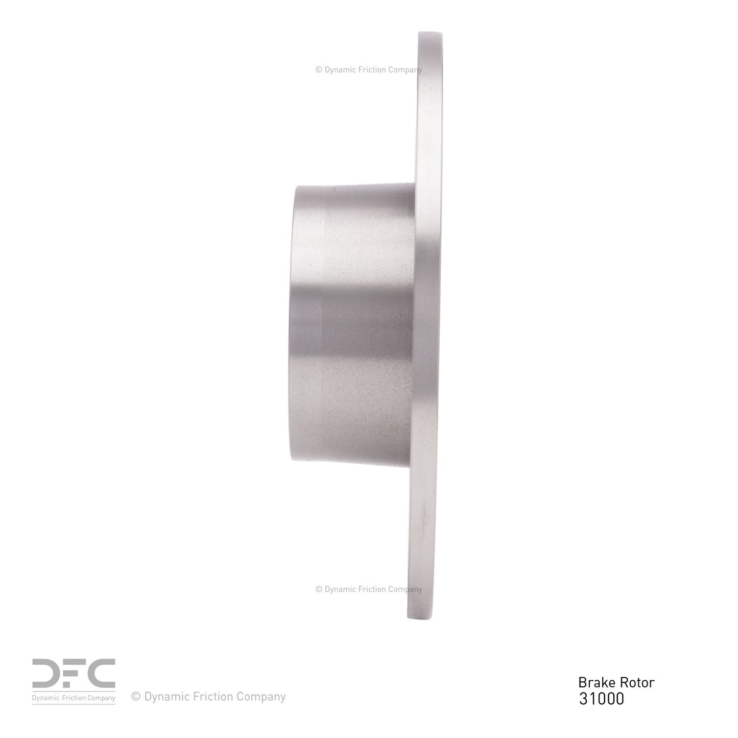 Dynamic Friction Company Disc Brake Rotor 600-31000