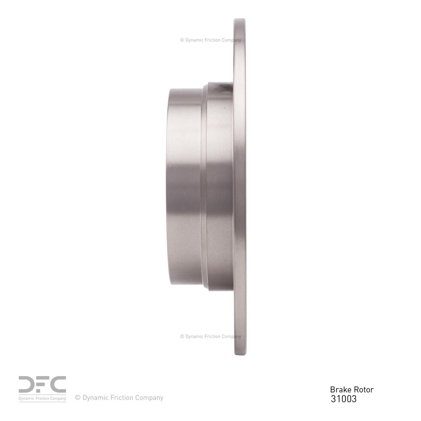 Dynamic Friction Company Disc Brake Rotor 600-31003