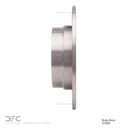 Dynamic Friction Company Disc Brake Rotor 600-31003