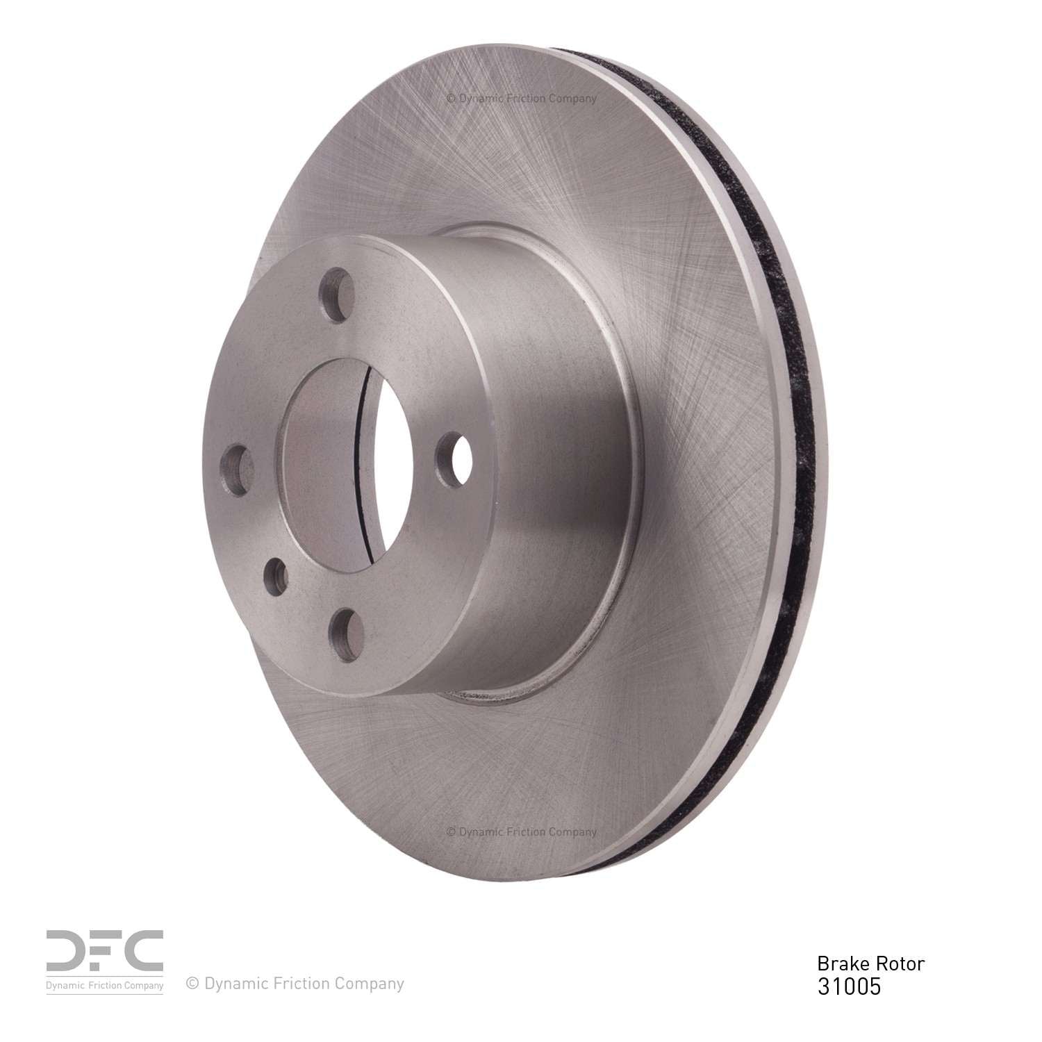 Dynamic Friction Company Disc Brake Rotor 600-31005