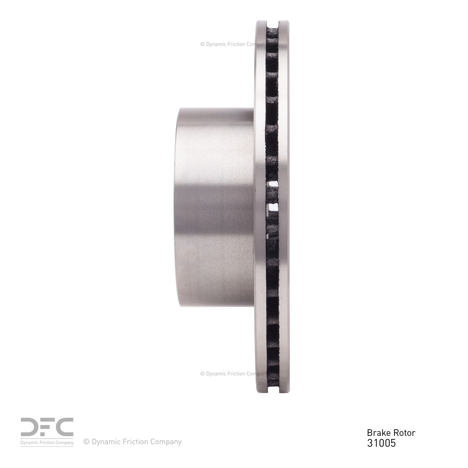 Dynamic Friction Company Disc Brake Rotor 600-31005